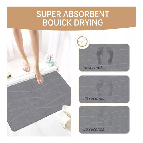 Tapete en piedra absorbente